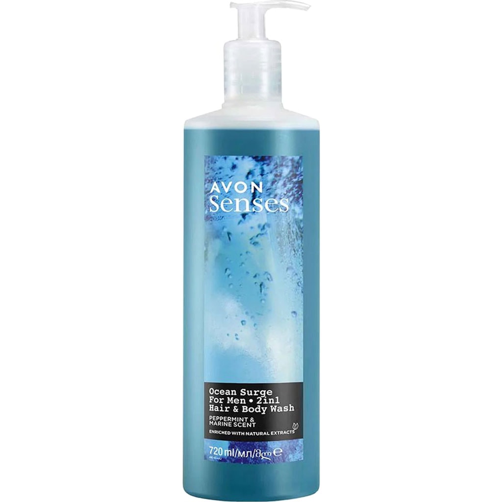 AVON Senses Ocean Surge 2-in-1 Shampoo 720 ml