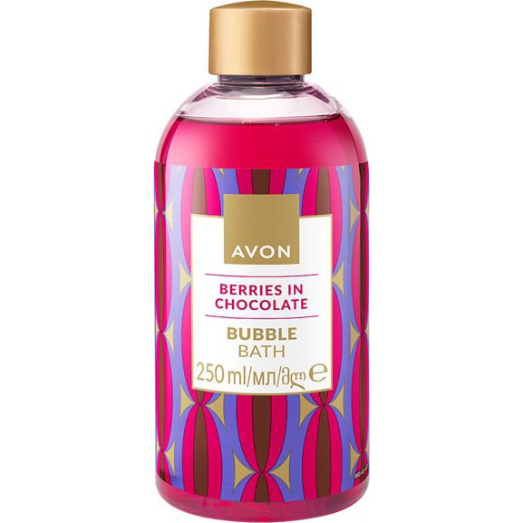 AVON Bubble Bath Schokolade & Beeren Schaumbad 250 ml