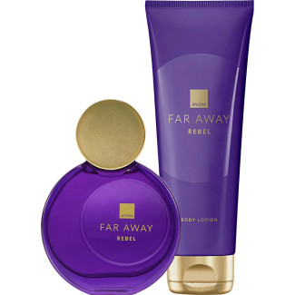 AVON Far Away Rebel Eau de Parfum + Körperlotion Set