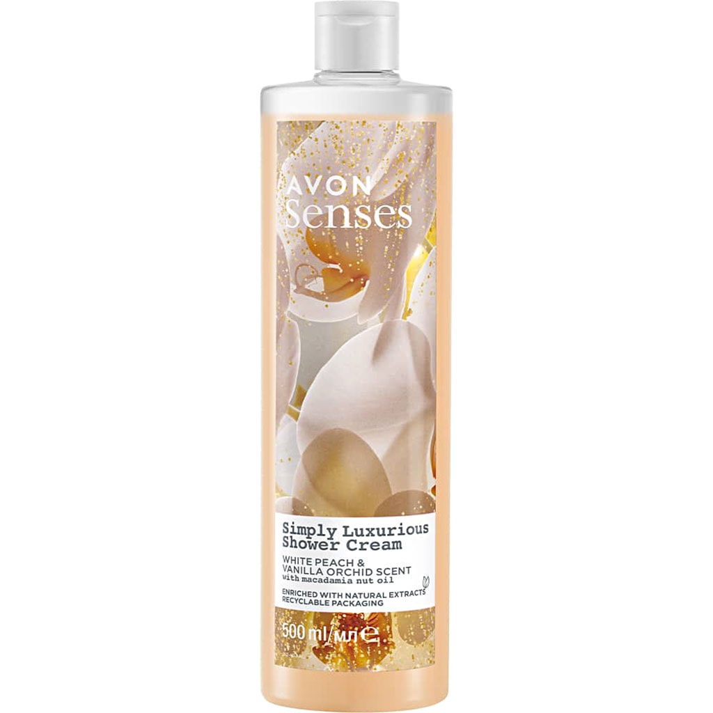 AVON Senses Simply Luxurious Duschcreme 500 ml