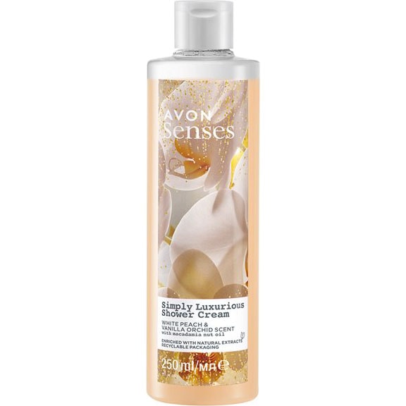 AVON Senses Simply Luxurious Duschcreme 250 ml
