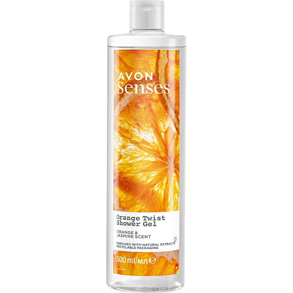 AVON Senses Orange Twist Duschgel 500 ml