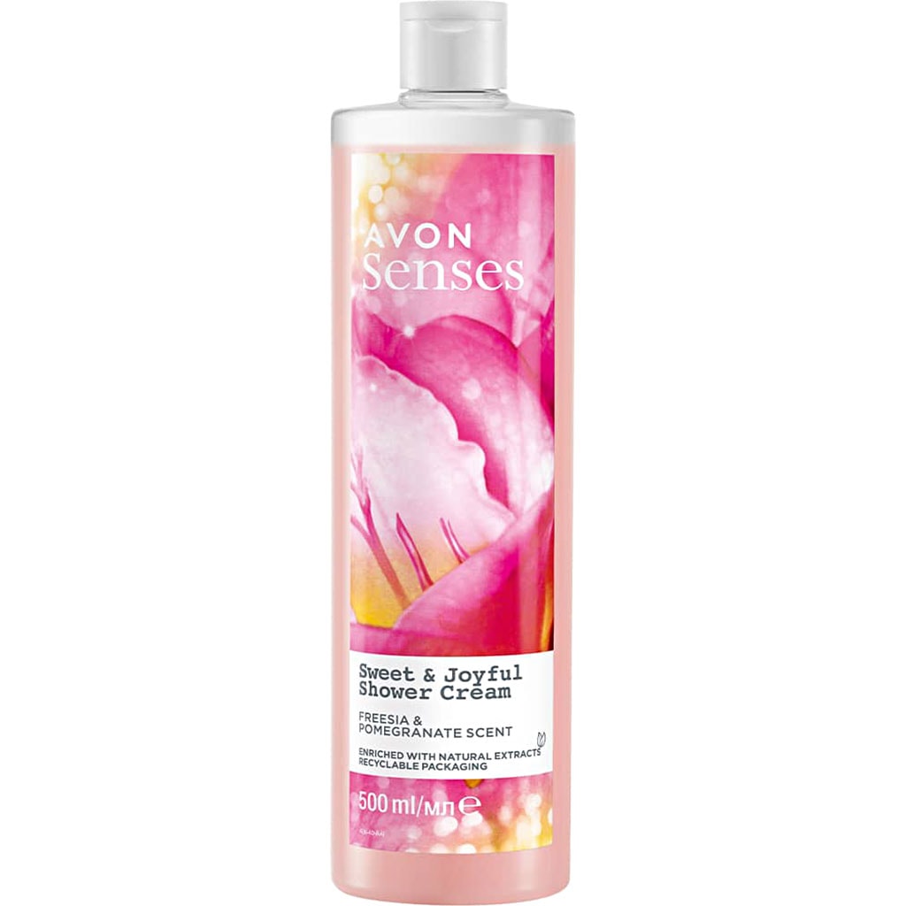 AVON Senses Sweet & Joyful Duschcreme 500 ml
