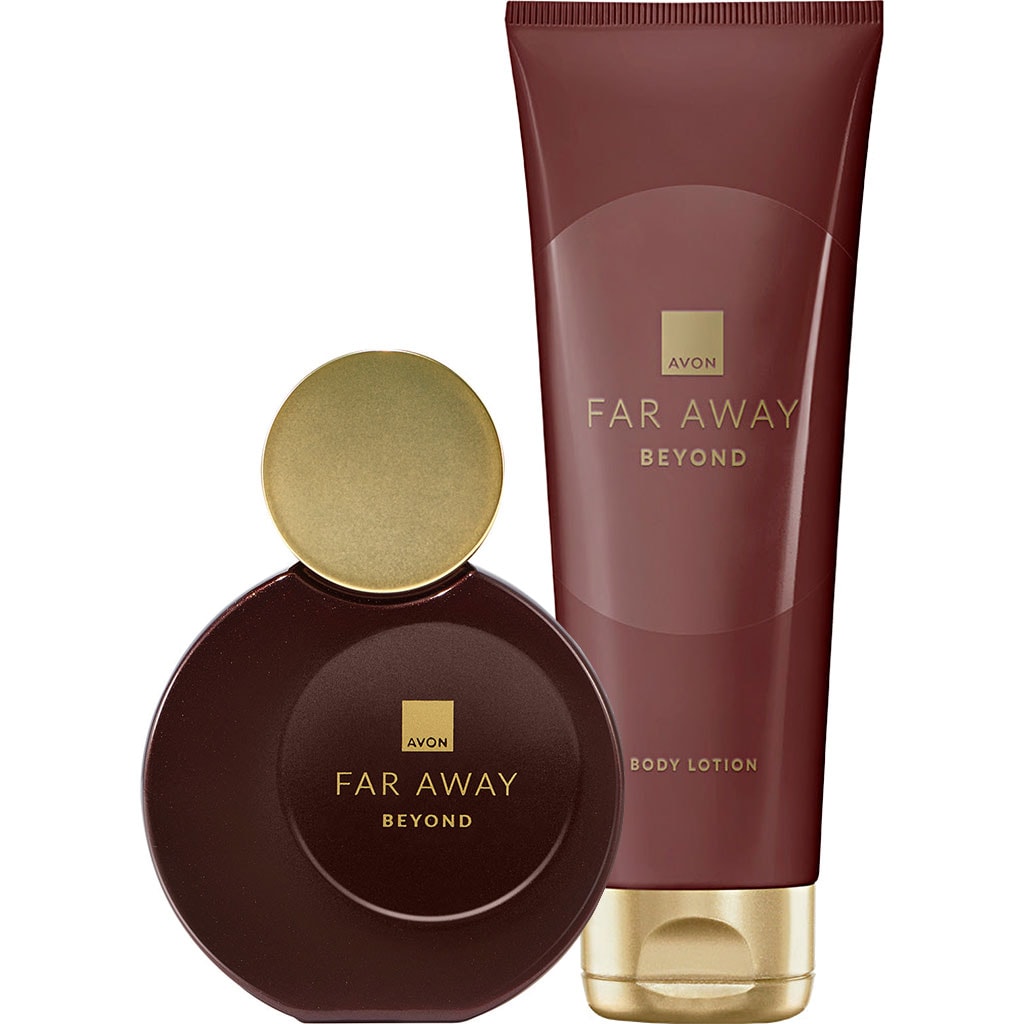 AVON Far Away Beyond Parfum + Körperlotion Set