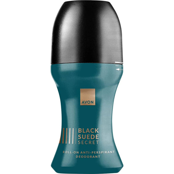 AVON Black Suede Secret Deoroller