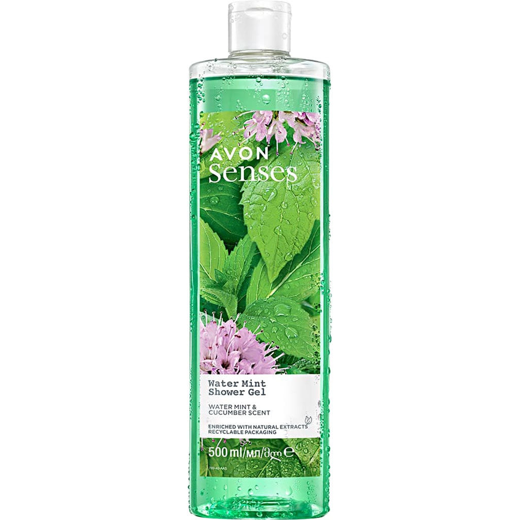AVON Senses Water Mint Duschgel 500 ml