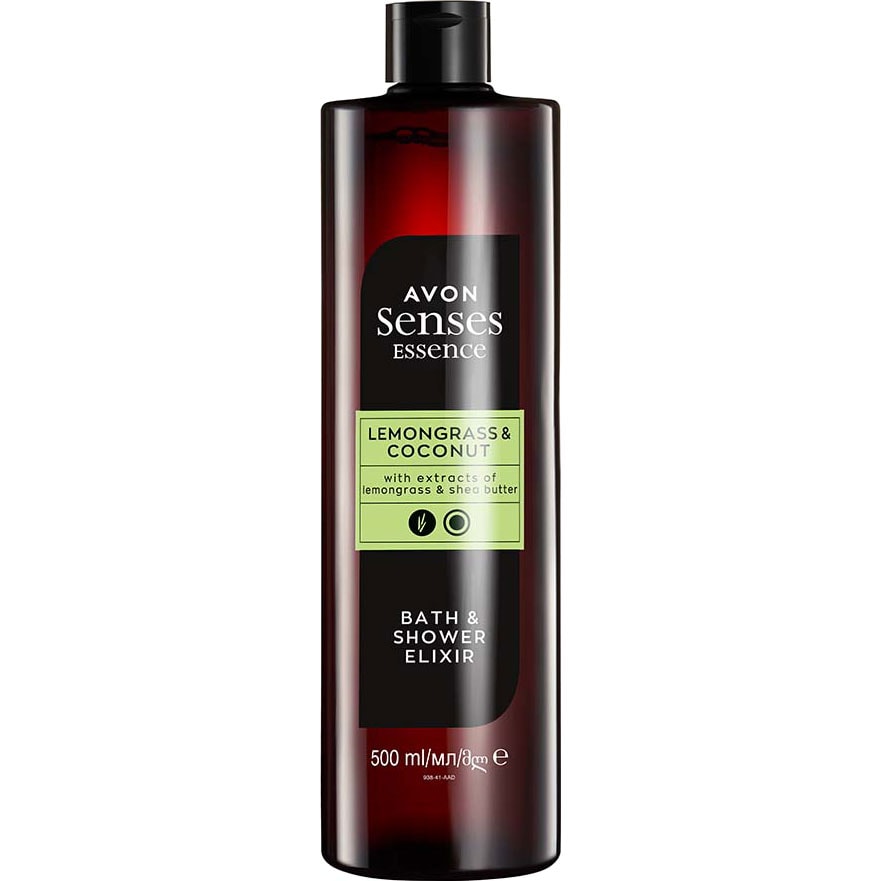 AVON Senses Essence Lemongrass & Coconut Dusch- & Bade-Elixier