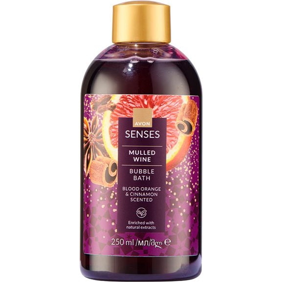 AVON Senses Mulled Wine Schaumbad 250 ml