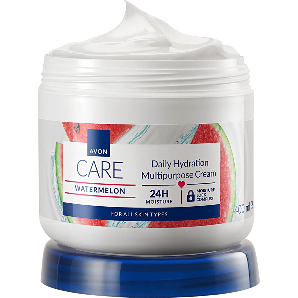 AVON care Watermelon Creme für Gesicht, Hände & Körper 400 ml