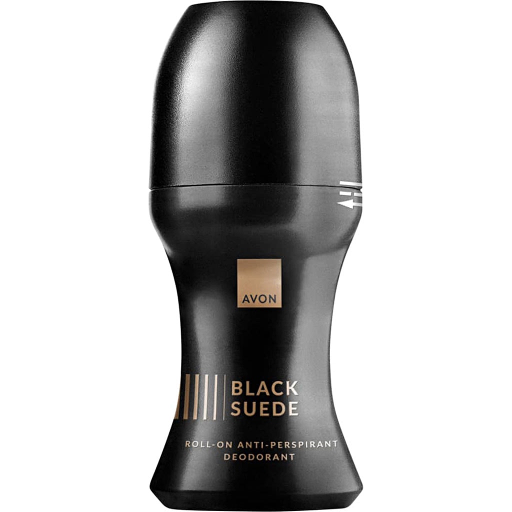 AVON Black Suede Deoroller