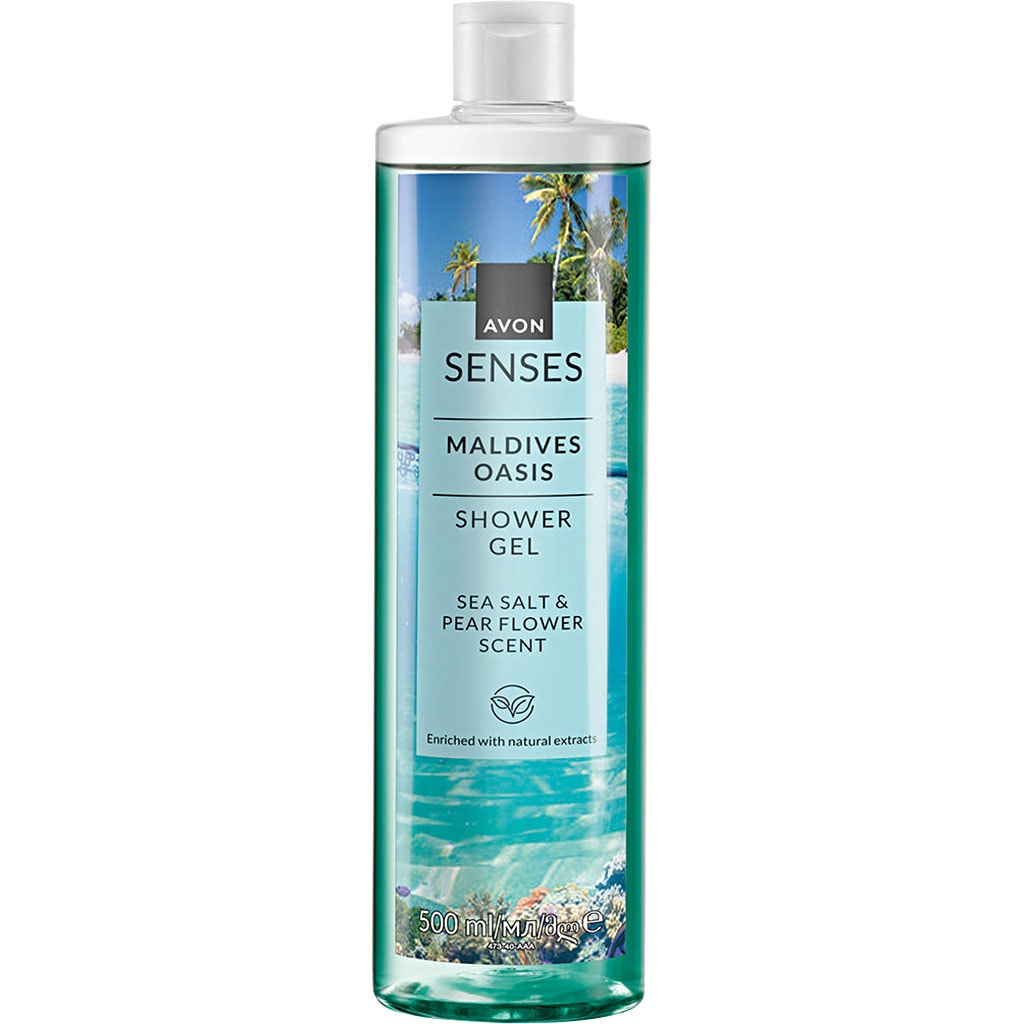 AVON Senses Maldives Oasis Duschgel 500 ml