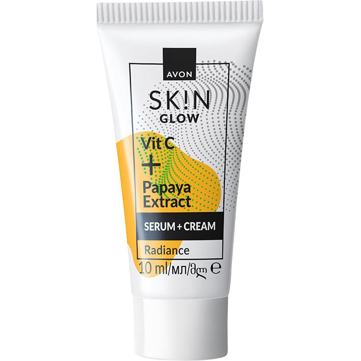 AVON SK!N Glow Serum + Creme Reisegröße