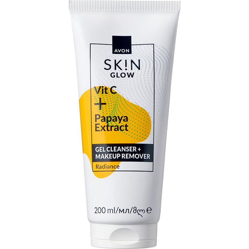 AVON SK!N Glow Reinigungsgel + Make-up-Entferner