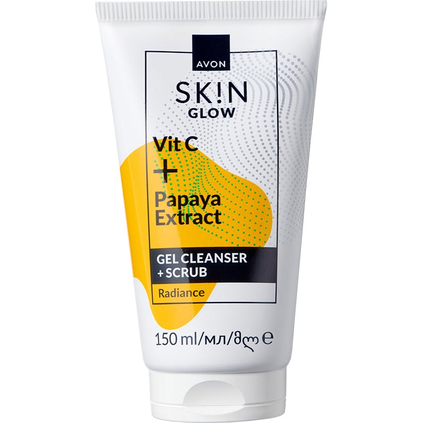 AVON SK!N Glow Reinigungsgel + Peeling