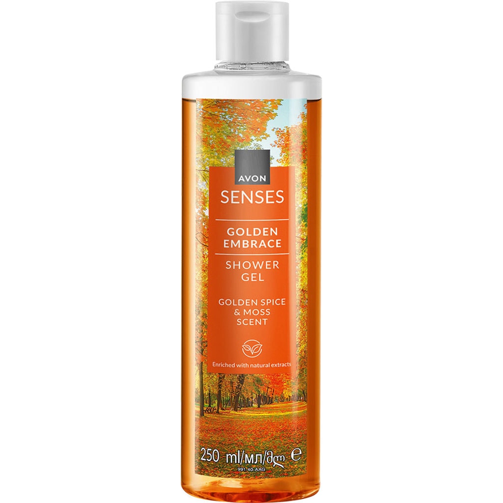 AVON Senses Golden Embrace Duschgel 250 ml