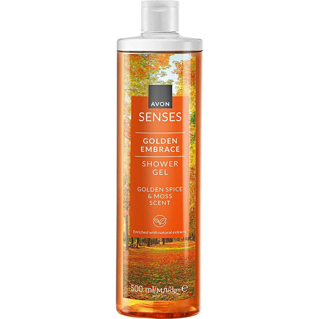 AVON Senses Golden Embrace Duschgel 500 ml