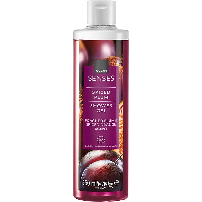 AVON Senses Spiced Plum Duschgel 250 ml