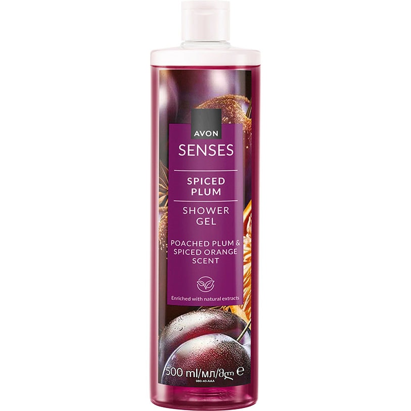 AVON Senses Spiced Plum Duschgel 500 ml