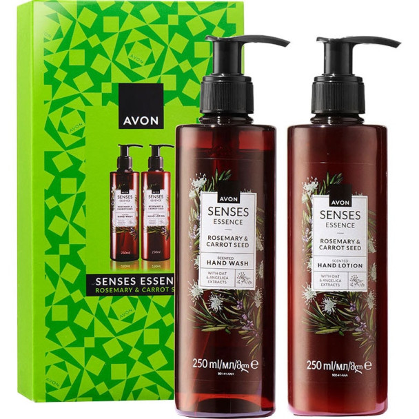 AVON Senses Essence Rosmarin & Karottensamen Geschenkset