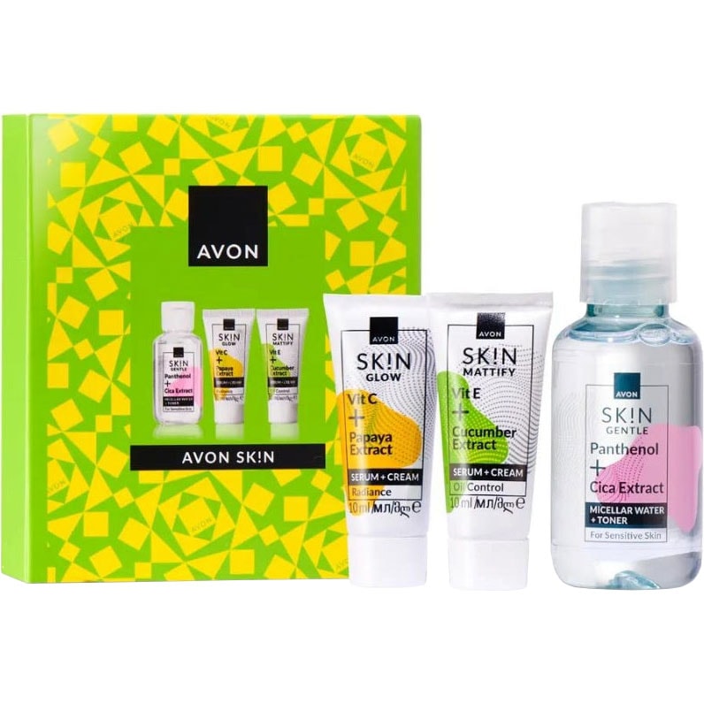 AVON SK!N Reisegrößen-Geschenkset