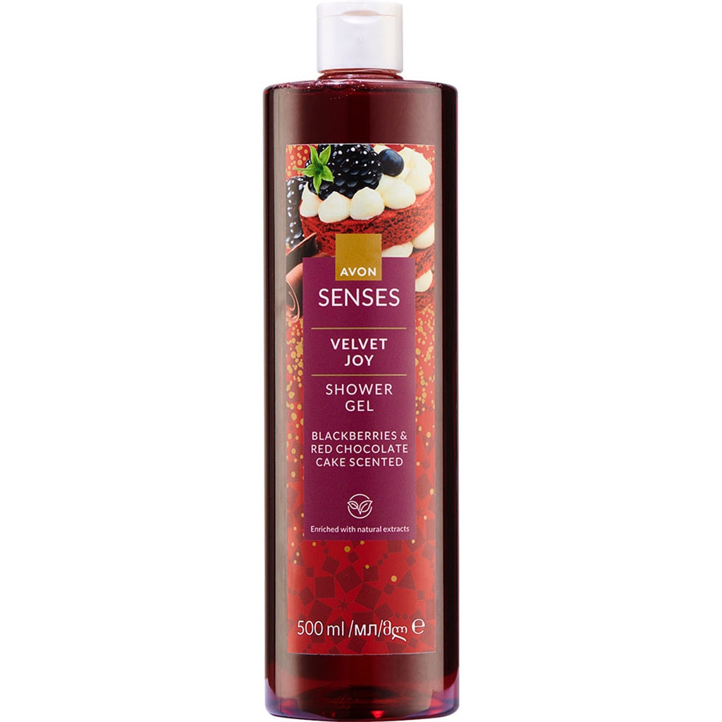 AVON Senses Velvet Joy Duschgel 500 ml