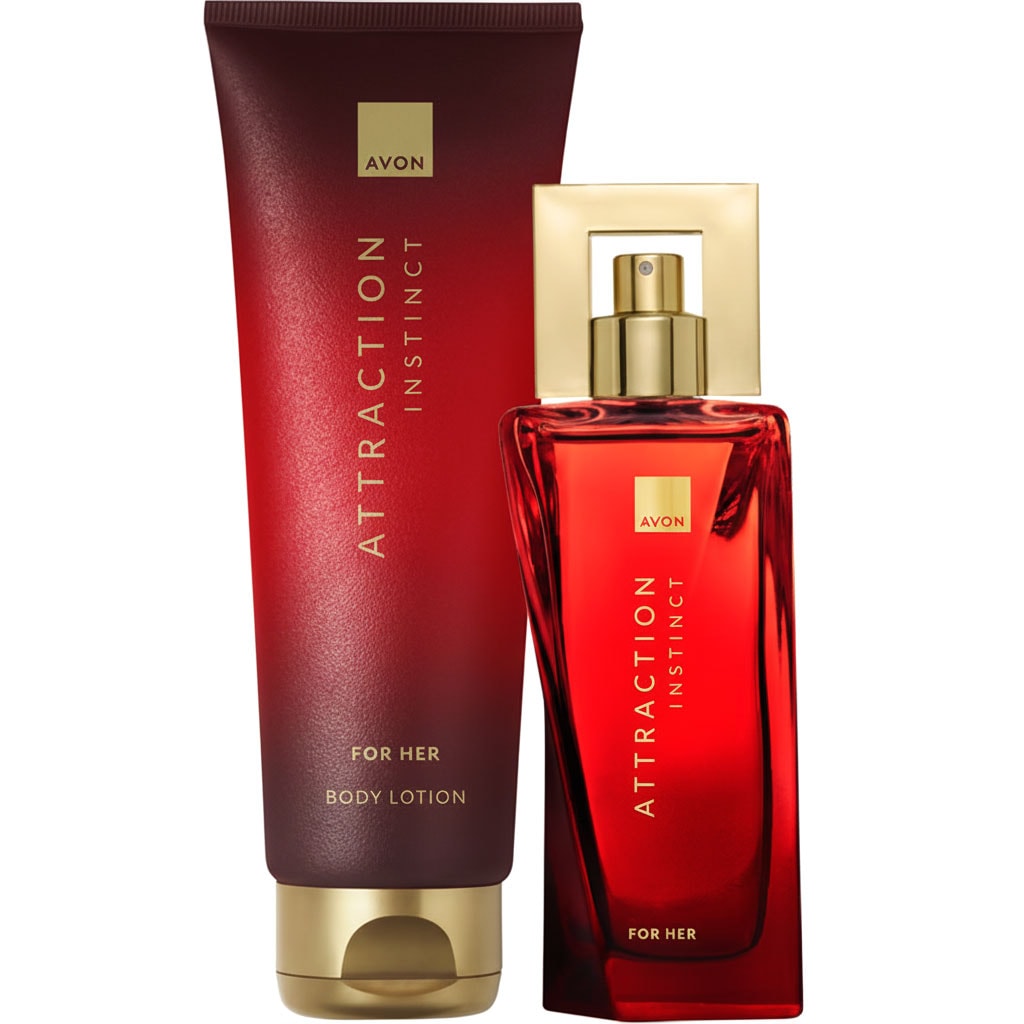 AVON Attraction Instinct Eau de Parfum + Körperlotion Set
