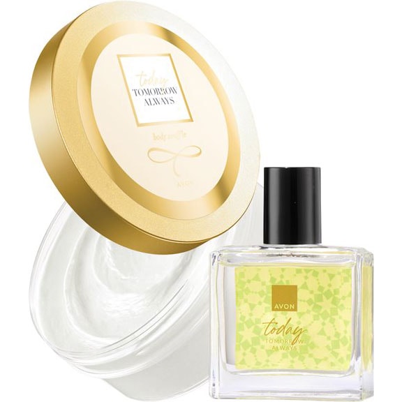 AVON Today Reisegröße + Körpermousse Set