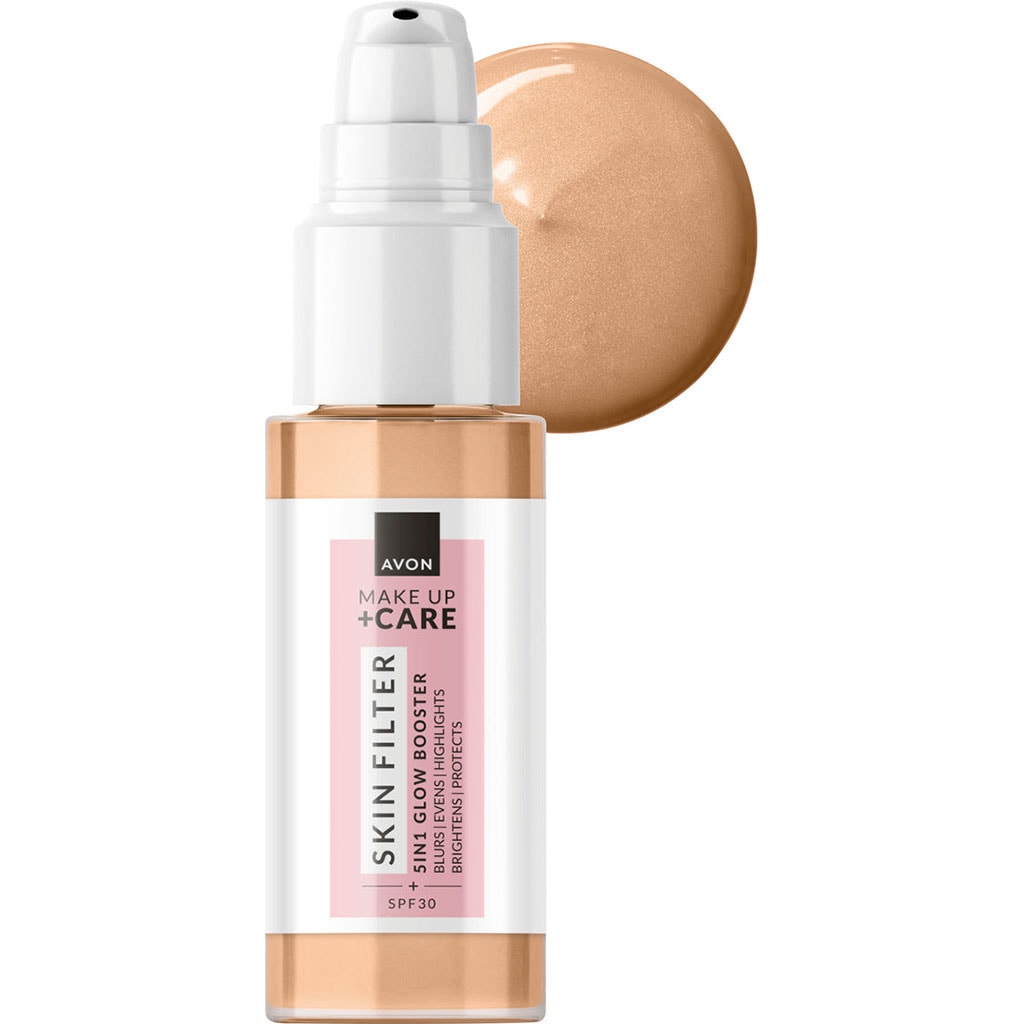AVON Skin Filter Getöntes Glow-Booster-Fluid LSF 30