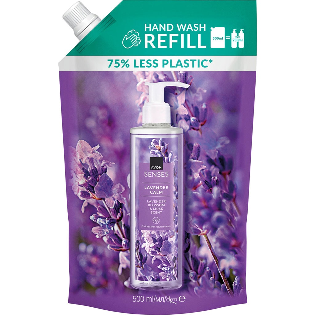 AVON Senses Lavendel Flüssigseife Nachfüllpackung