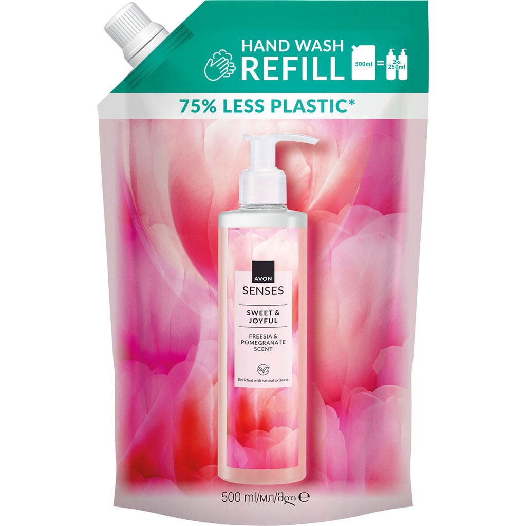 AVON Senses Sweet & Joyful Flüssigseife Nachfüllpackung