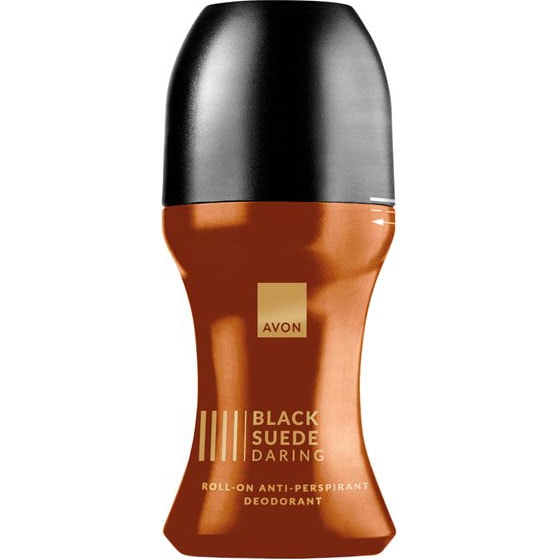 AVON Black Suede Daring Deoroller