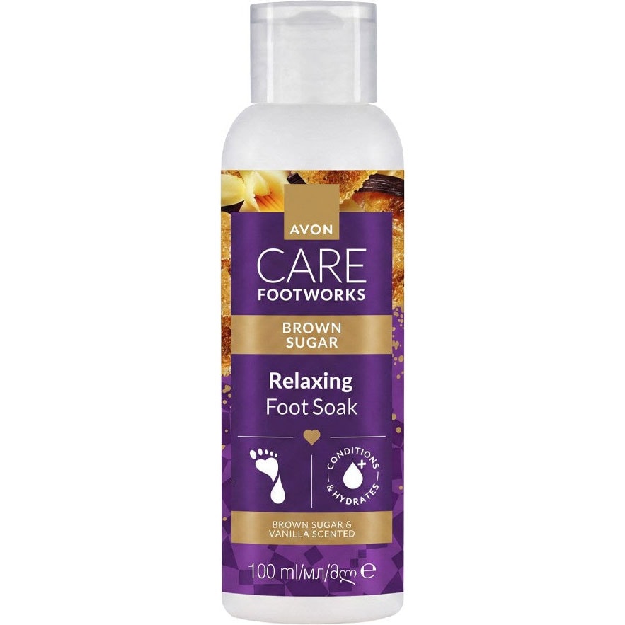 AVON Care Footworks Brown Sugar Fußbad