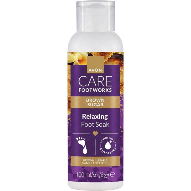 AVON Care Footworks Brown Sugar Fußbad