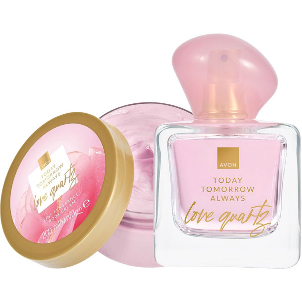 AVON TTA Love Quartz Eau de Parfum + Körpercreme
