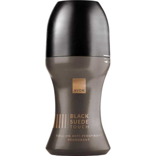 AVON Black Suede Touch Deoroller