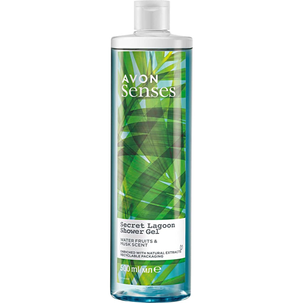AVON Senses Secret Lagoon Duschgel 500 ml
