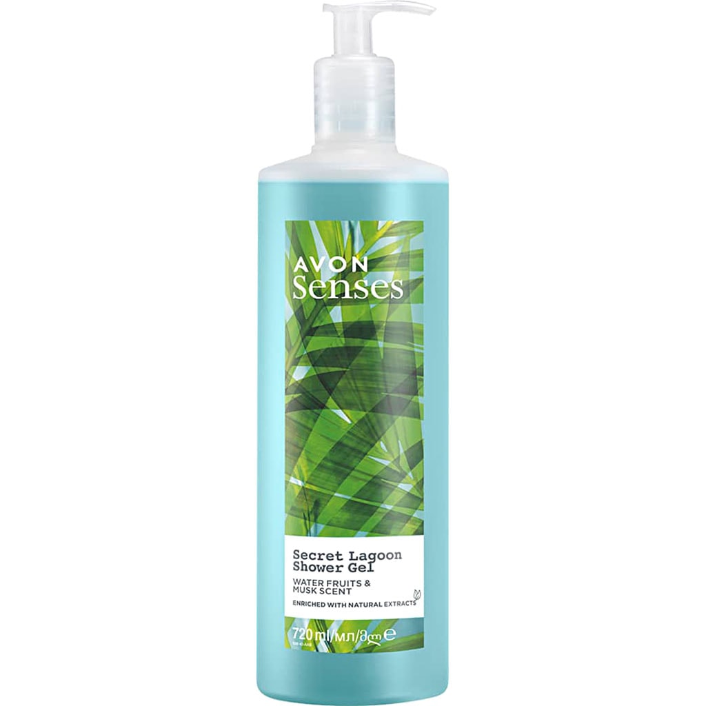 AVON Senses Secret Lagoon Duschgel 720 ml