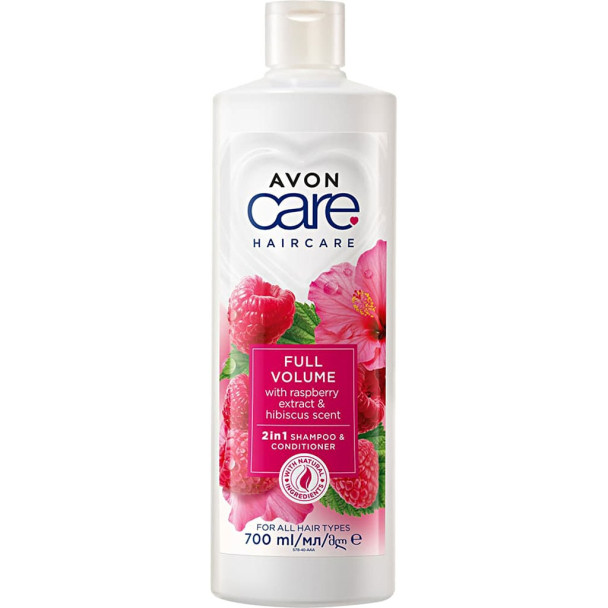 AVON care Himbeere & Hibiskus Volumen-Shampoo 700 ml