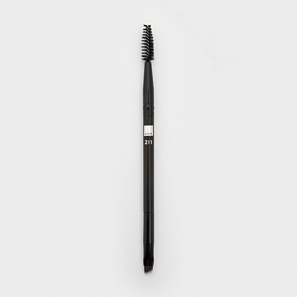 AVON 211 Doppelseitiger Augenbrauenpinsel